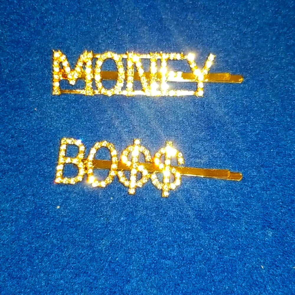 Rhinestones hair pins